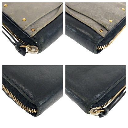 クロエ ジューン レザー長財布
