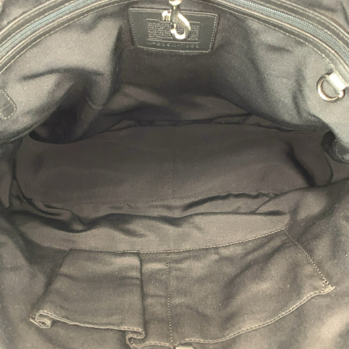 コーチ シグネチャー キャンバスレザートートバッグ