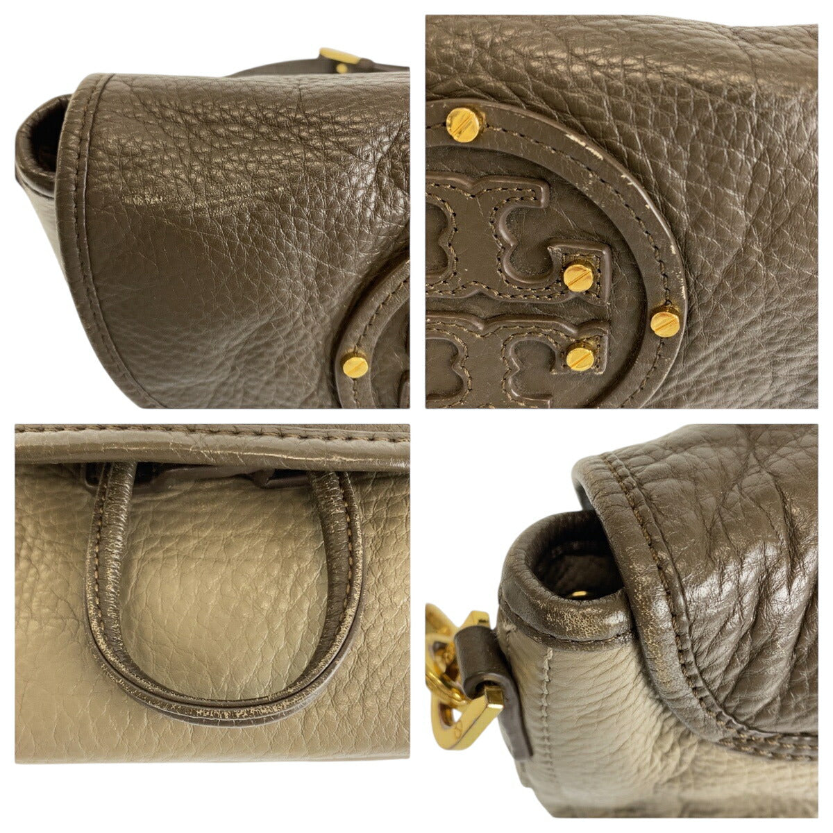 トリーバーチ レザーショルダーバッグ