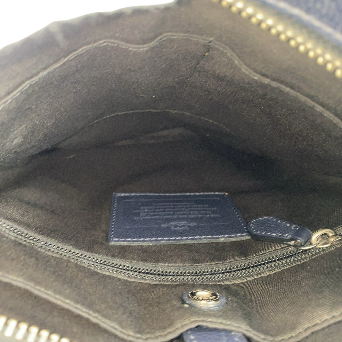 コーチ レザーショルダーバッグ