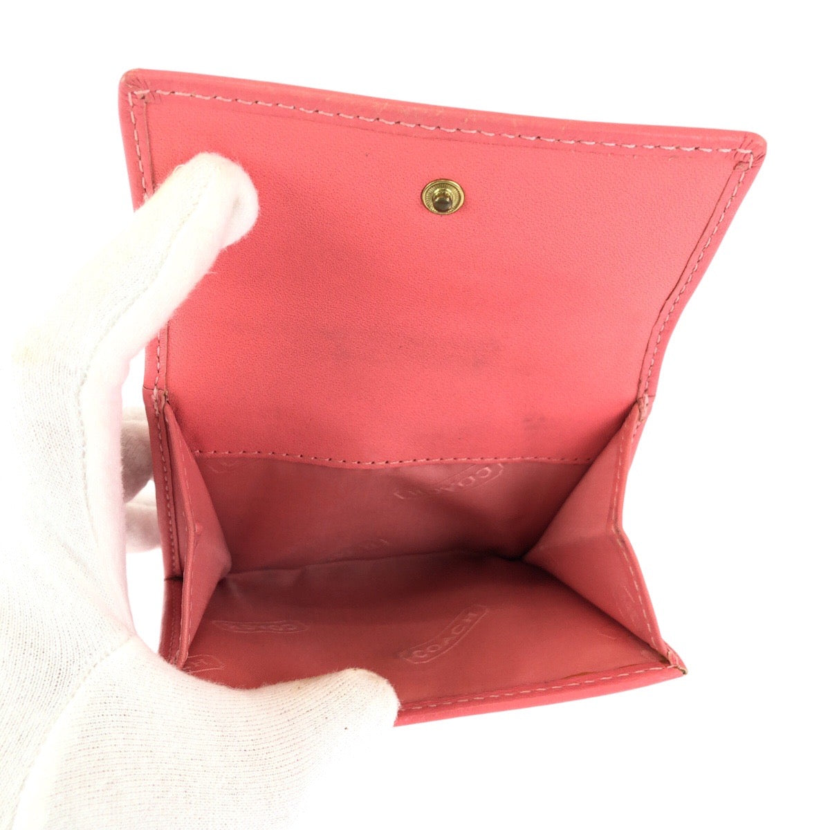 コーチ シグネチャー キャンバス レザー 財布