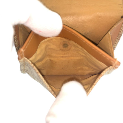 セリーヌ マカダム PVC レザー コインケース