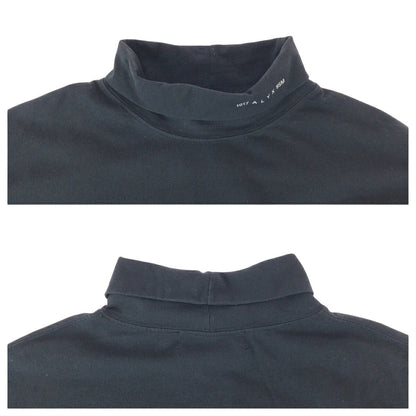 1017 ALYX 9SM コットンポリエステル長袖タートルネックTシャツ