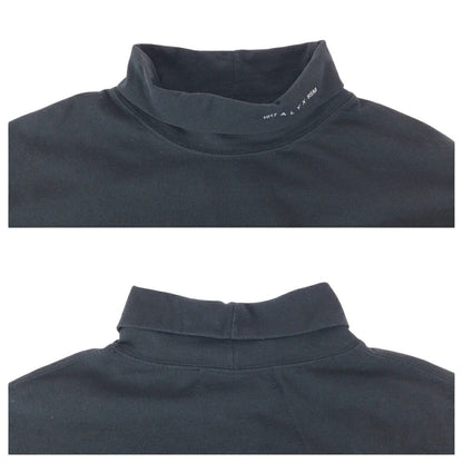 1017 ALYX 9SM コットンポリエステル長袖タートルネックTシャツ