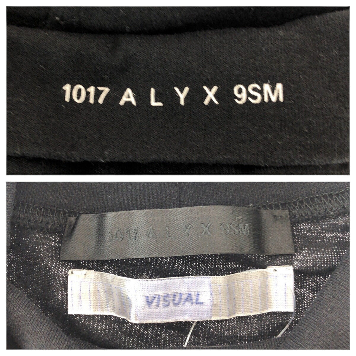1017 ALYX 9SM コットンポリエステル長袖タートルネックTシャツ