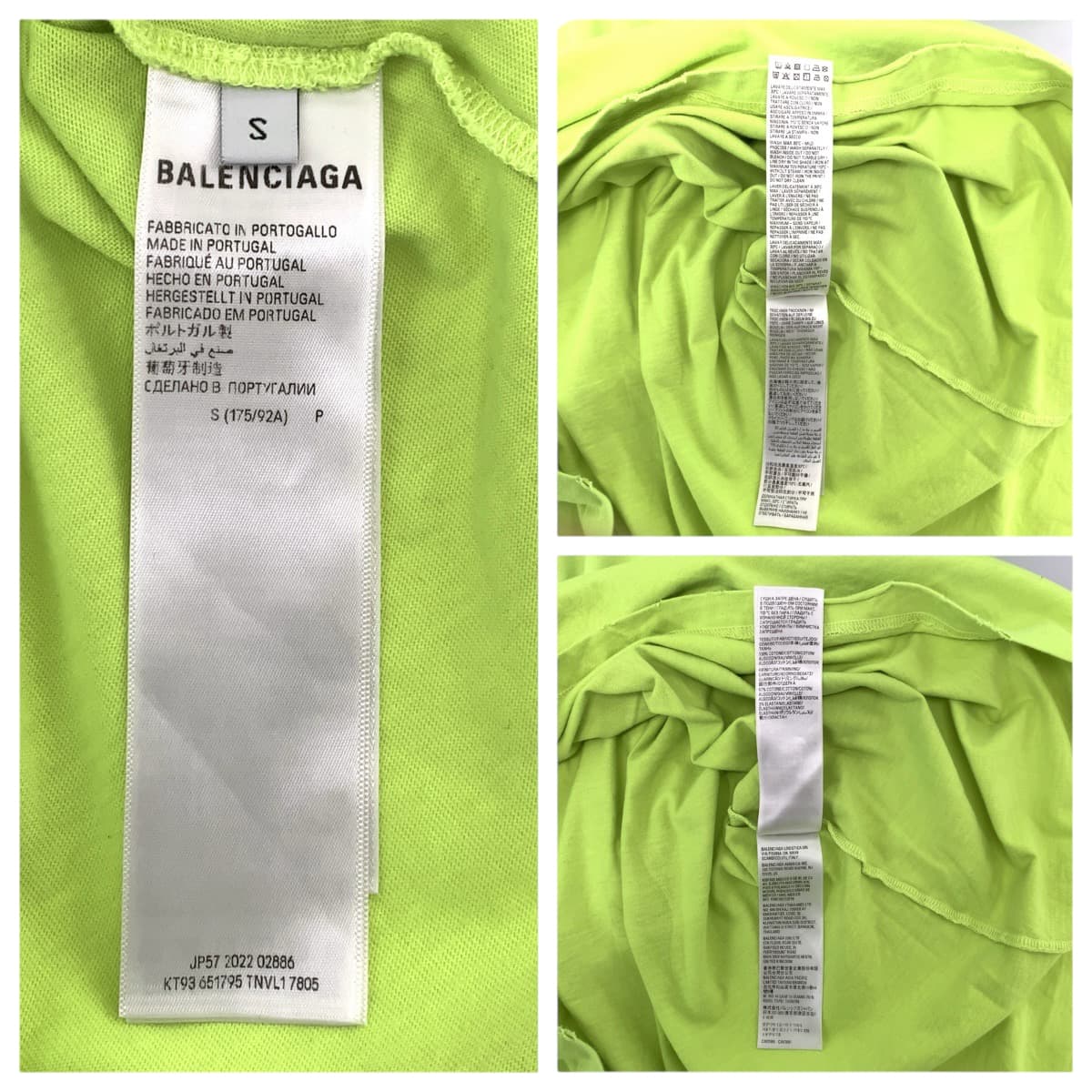バレンシアガ CAPS コットンTシャツ