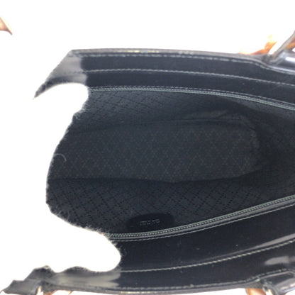 グッチ バンブー キャンバス エナメル 2wayバッグ