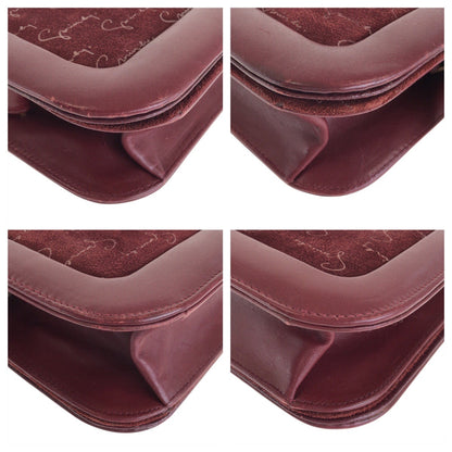 ジバンシィ スウェード レザー ショルダーバッグ