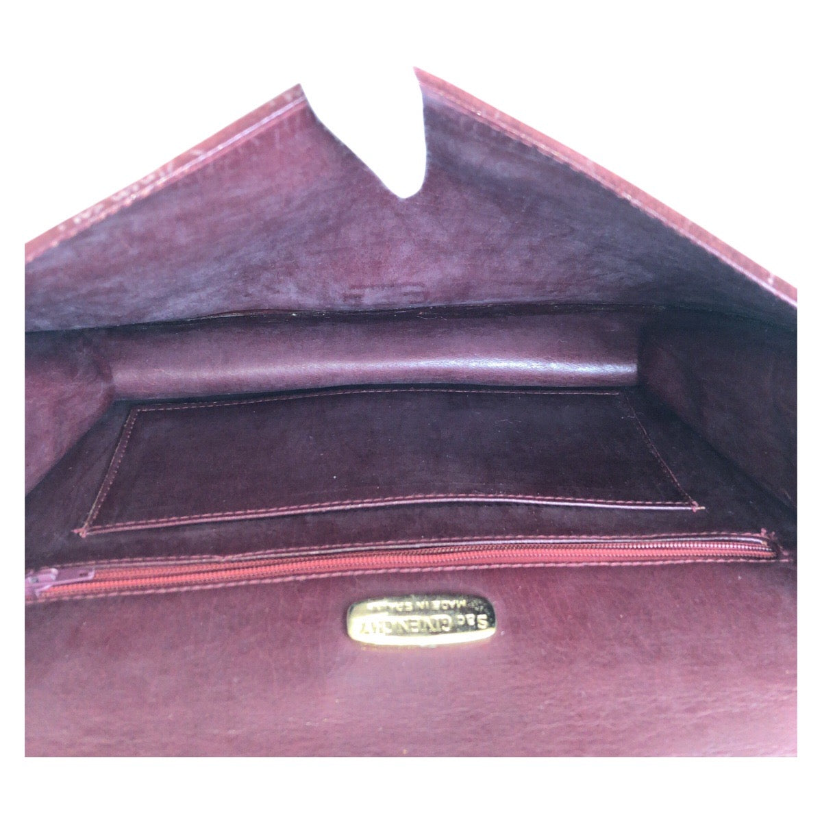 ジバンシィ スウェード レザー ショルダーバッグ