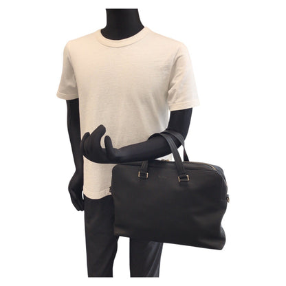 ポールスミス マルチストライプ レザー ブリーフケース