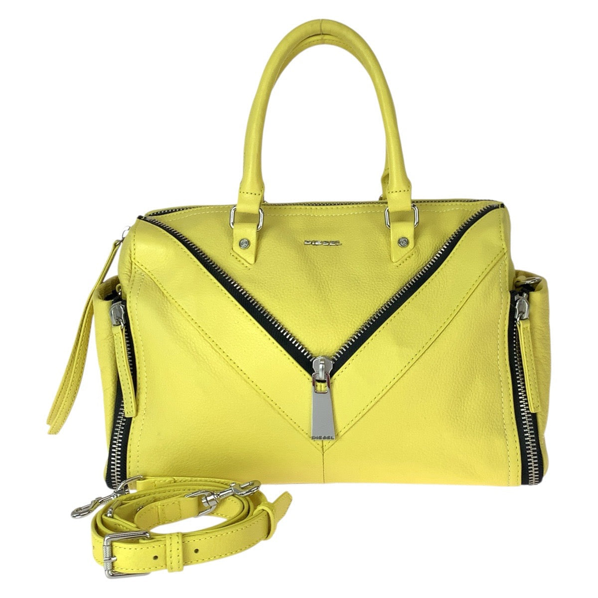 ディーゼル Le Zipper 2way レザーバッグ