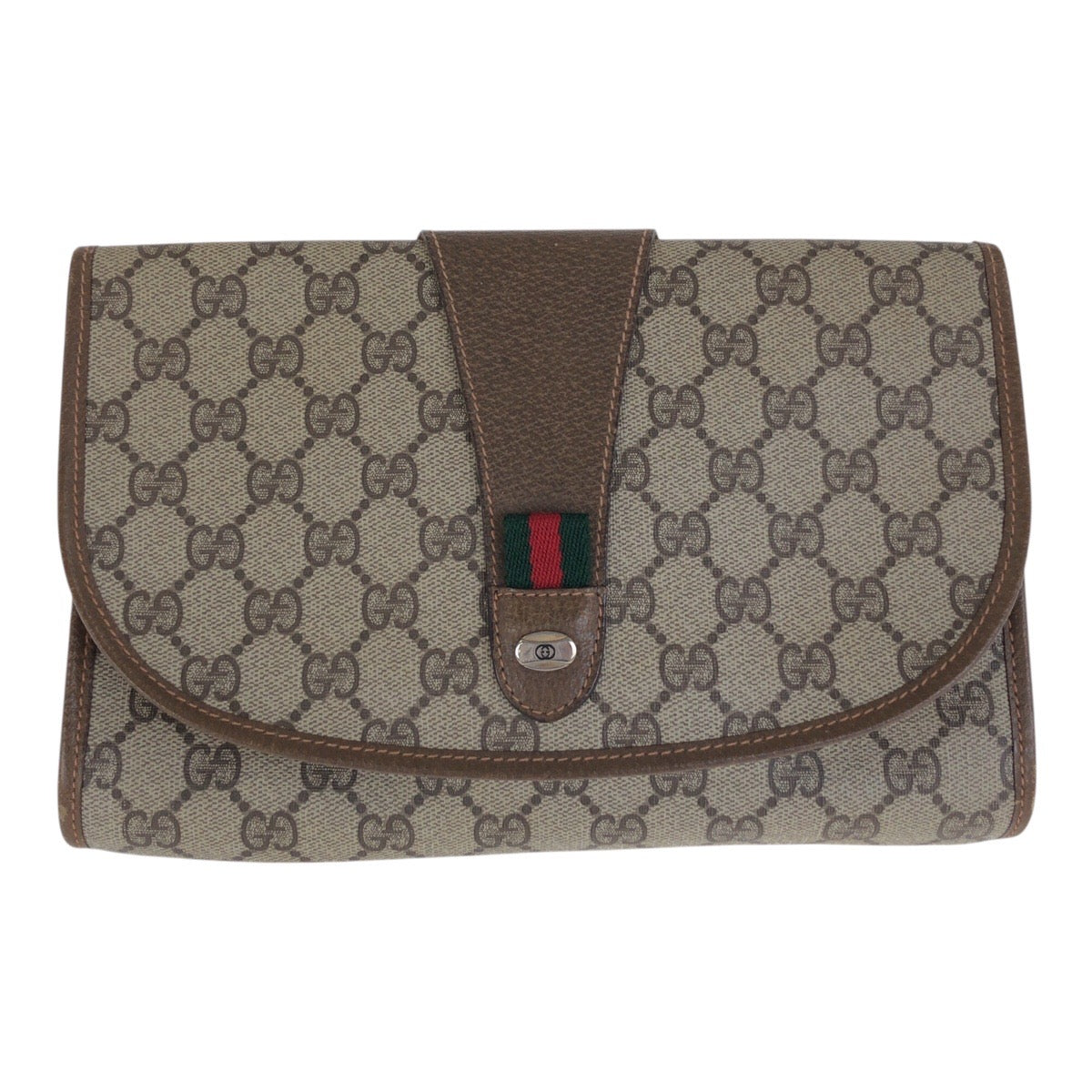 グッチ GGスプリームキャンバス クラッチバッグ