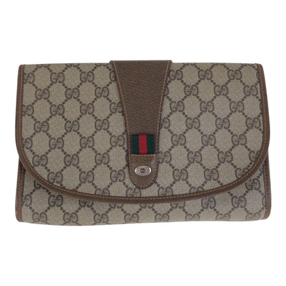 グッチ GGスプリームキャンバス クラッチバッグ