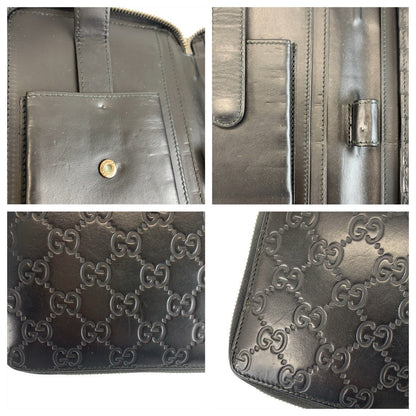 グッチ グッチシマ レザー長財布
