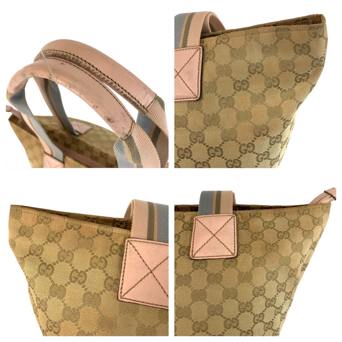 グッチ GGキャンバス 2wayトートバッグ
