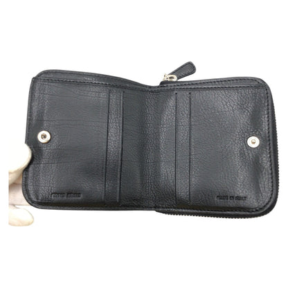 ミュウミュウ レザー 財布