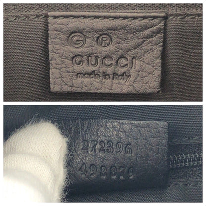 グッチ スウェードショルダーバッグ