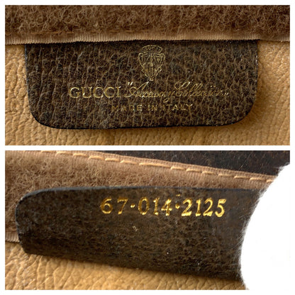 グッチ GGプラス レザー クラッチバッグ