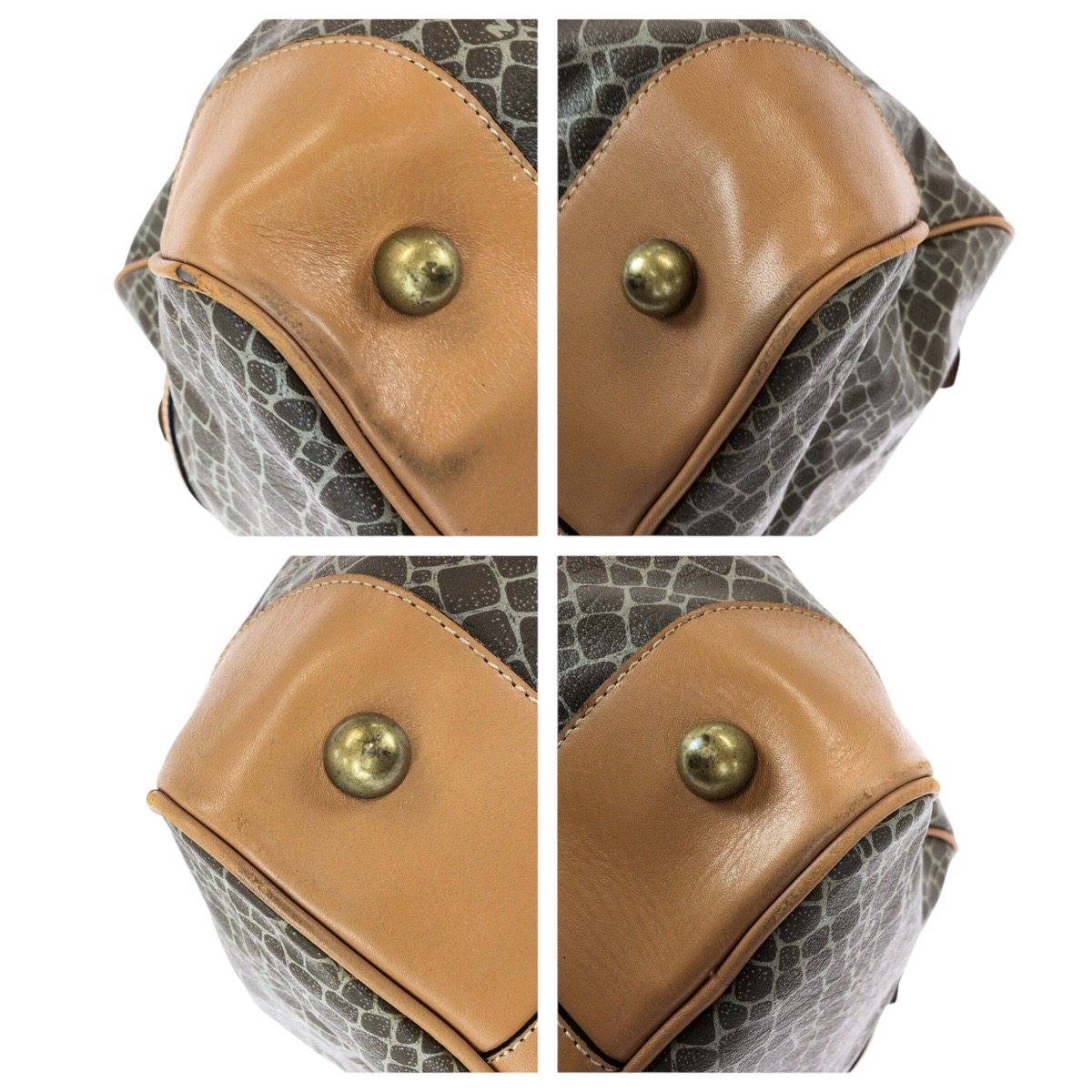 ニナリッチ PVCレザー ボストンバッグ