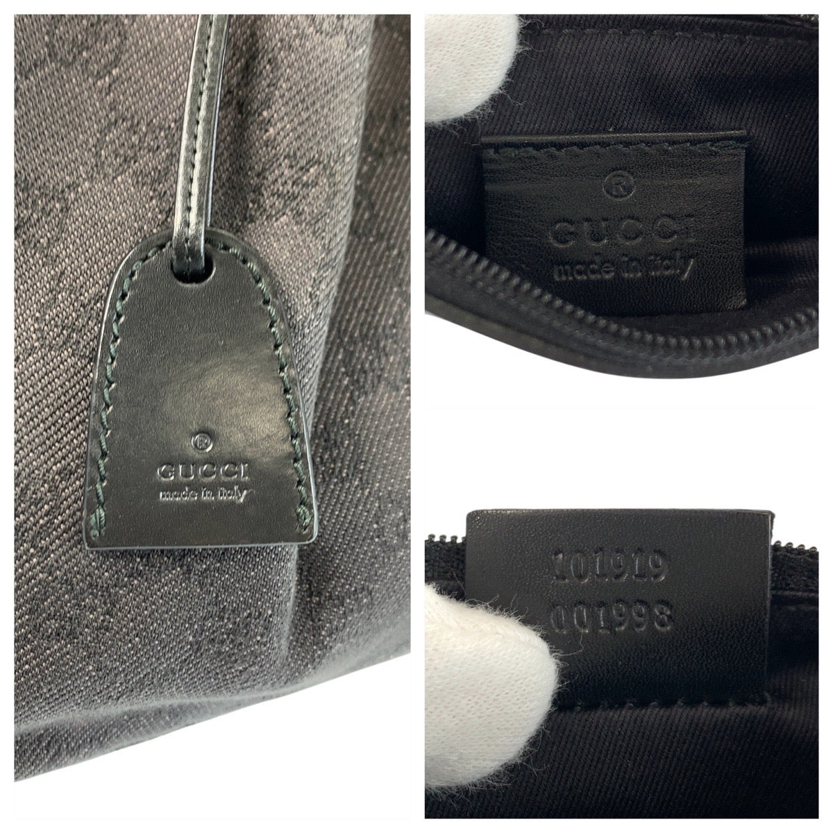 グッチ GGキャンバス レザー 2wayトートバッグ