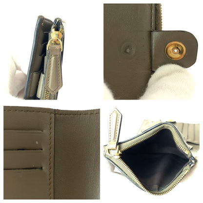 フェンディ ローマ レザー折り財布