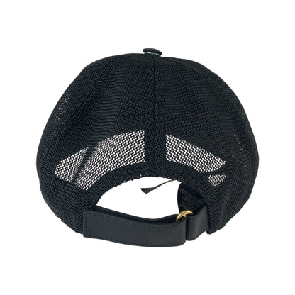 グッチ レザーナイロンキャップ