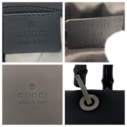 グッチ バンブー レザー2wayバッグ
