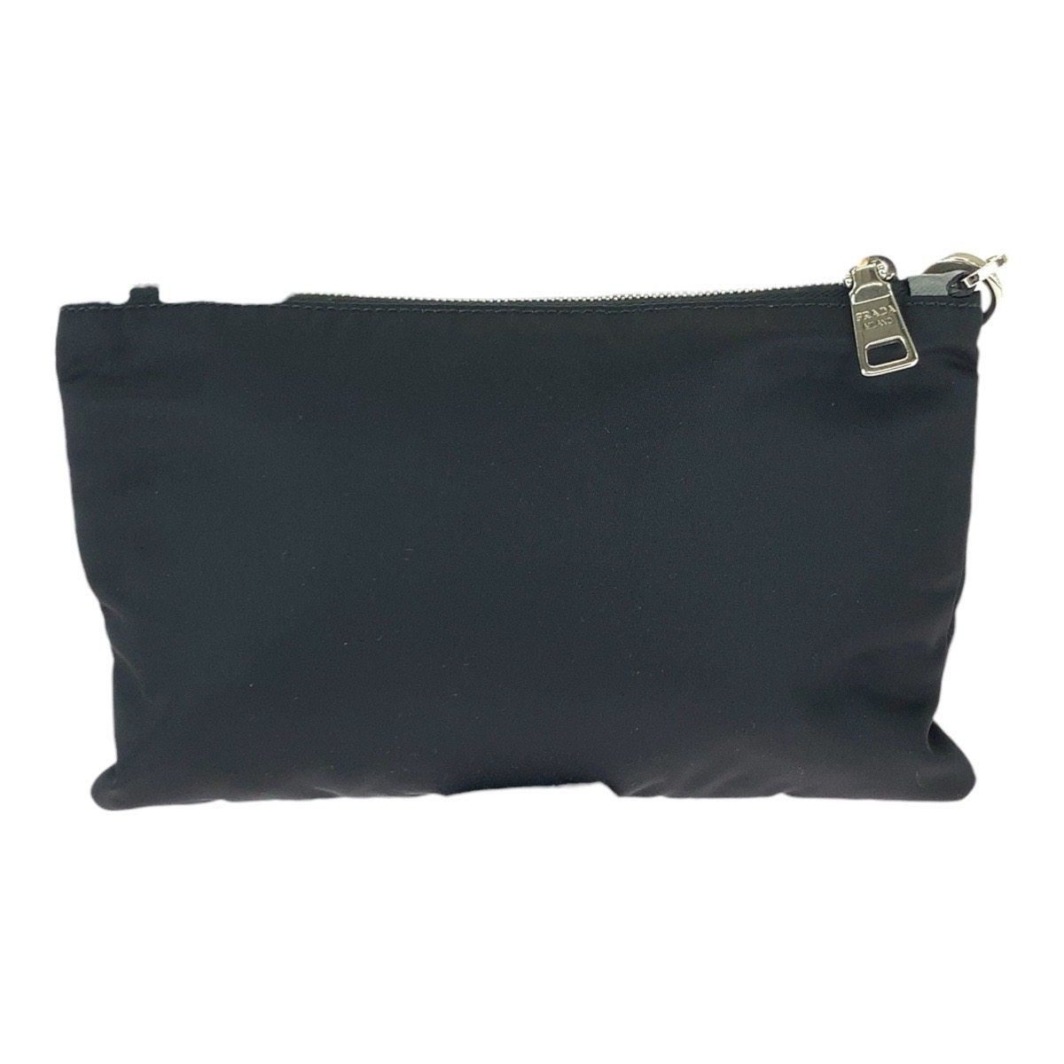 プラダ テスートサフィアーノ ナイロンレザークラッチバッグ