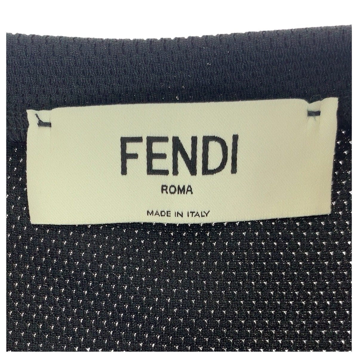 フェンディ ポリエステル半袖Tシャツ