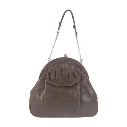 プラダ レザー ハンドバッグ