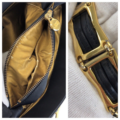 ヴェルサーチェ ナイロンレザー2wayショルダーバッグ