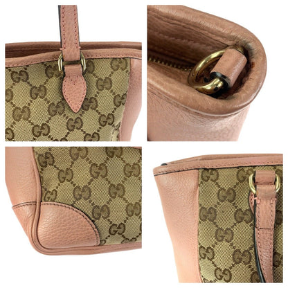 グッチ GGキャンバス レザー2wayバッグ