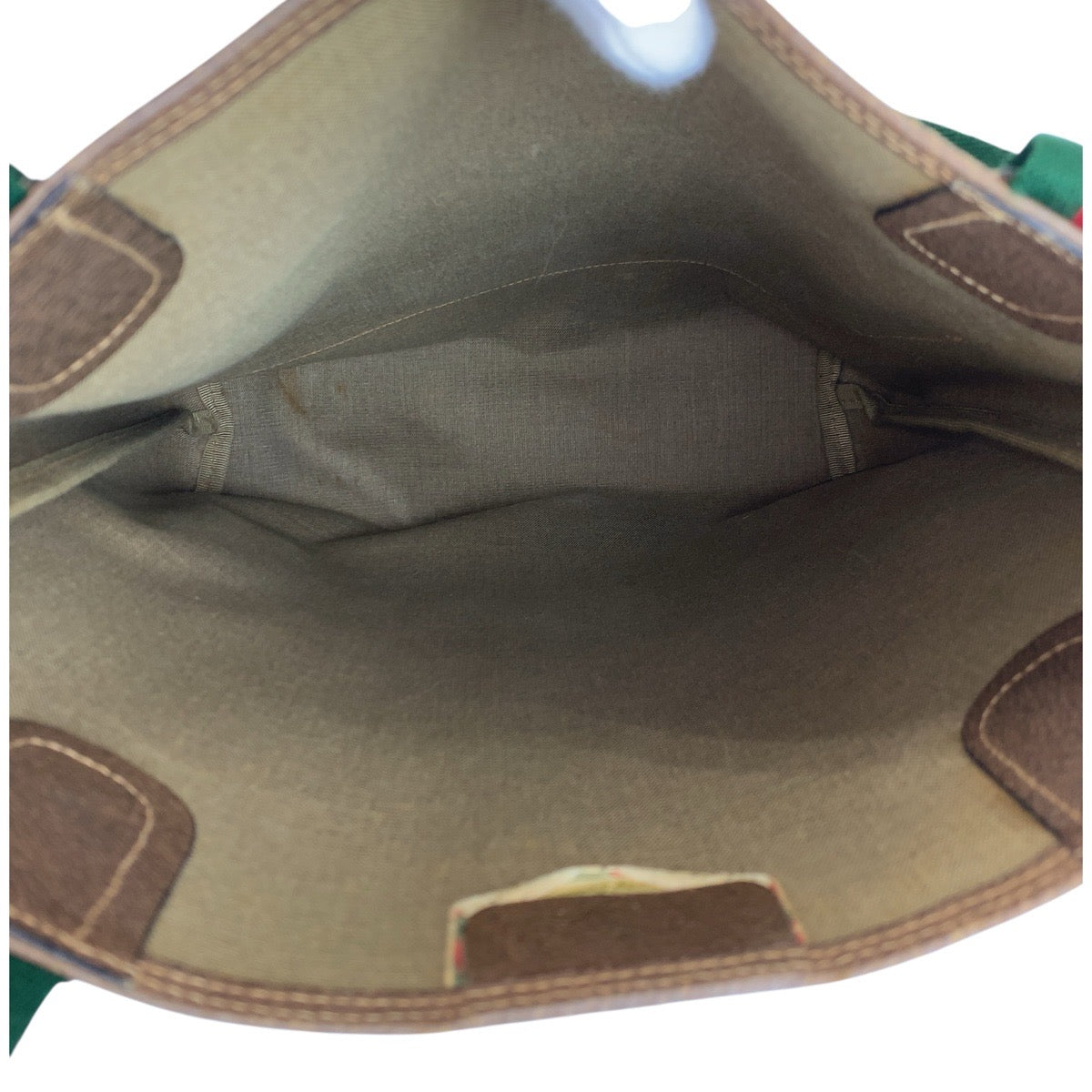 グッチ GGスプリームキャンバス レザー 2wayショルダーバッグ