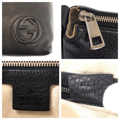 グッチ レザーショルダーバッグ