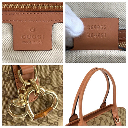 グッチ GGキャンバス レザー2wayバッグ