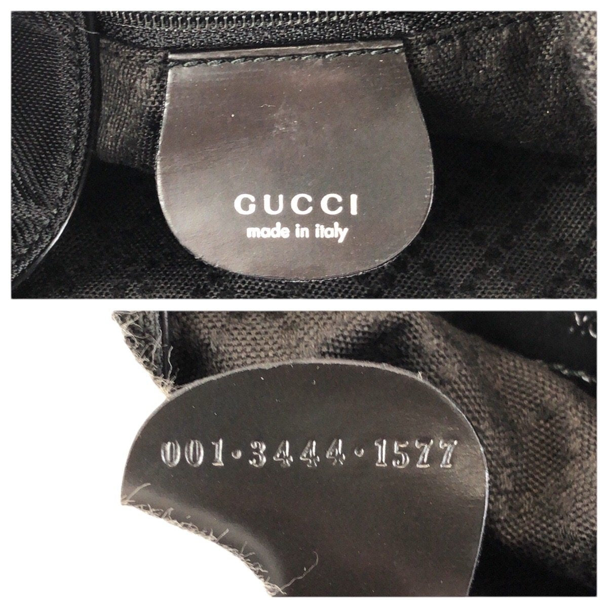 グッチ バンブー ナイロン2wayバッグ
