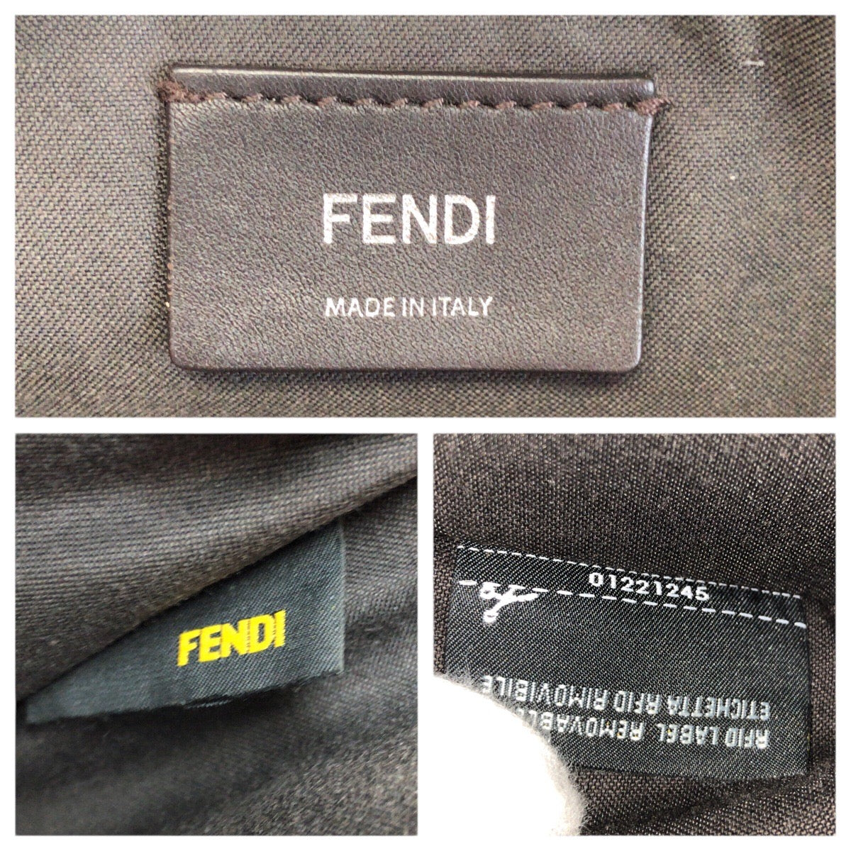 フェンディ バイザウェイ レザー2wayバッグ