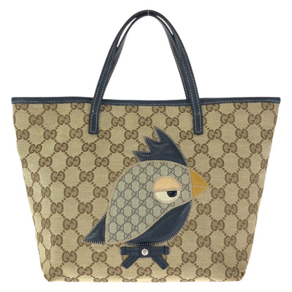 グッチ チルドレンズZOO GGキャンバス トートバッグ