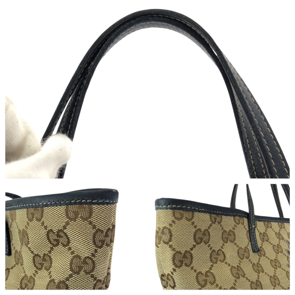 グッチ チルドレンズZOO GGキャンバス トートバッグ