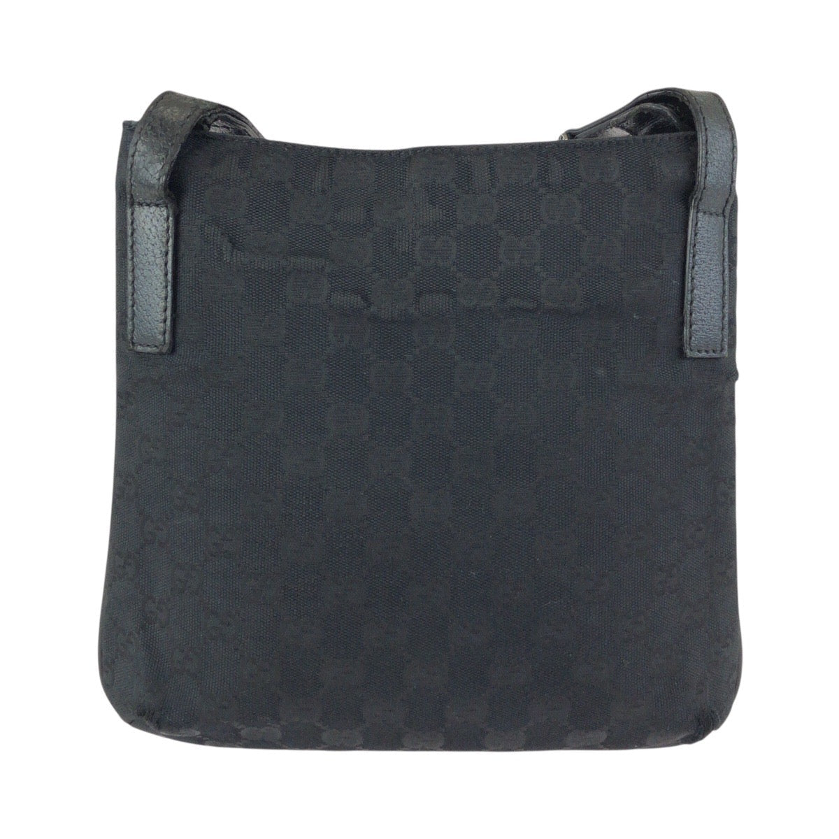 グッチ GGキャンバス レザー ショルダーバッグ