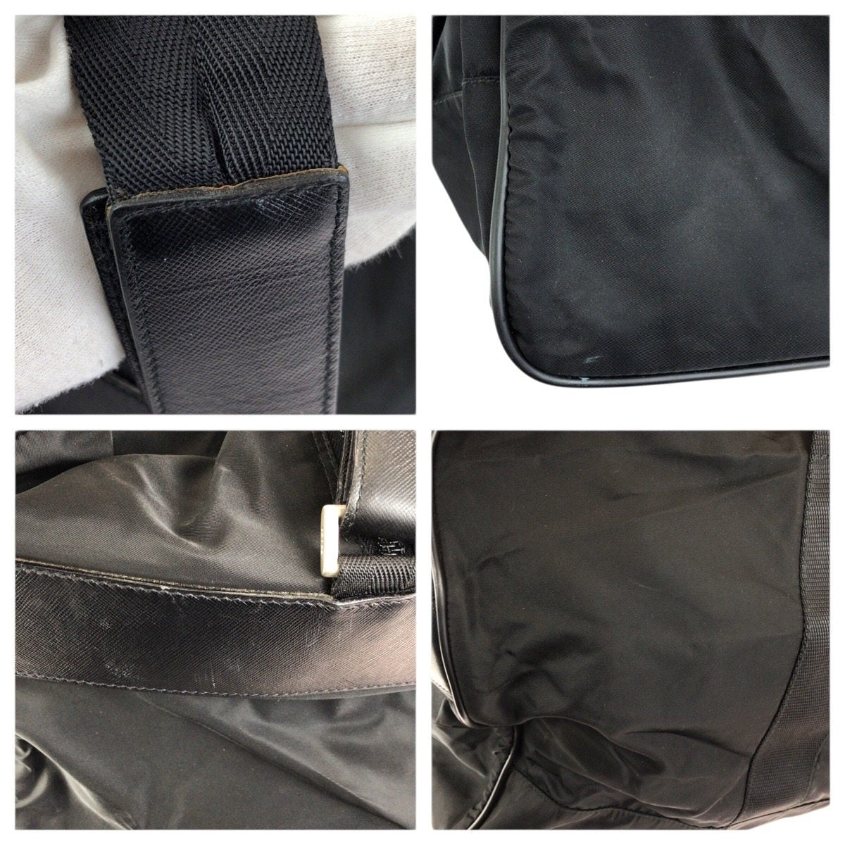 プラダ テスートサフィアーノ ボストンバッグ