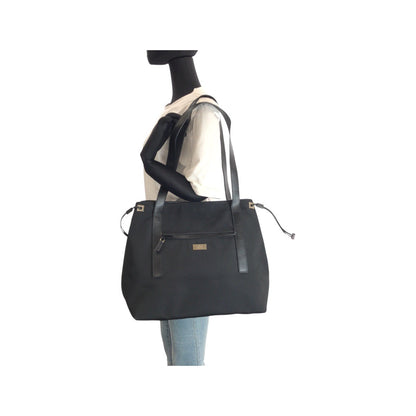 グッチ ナイロンレザー2wayトートバッグ