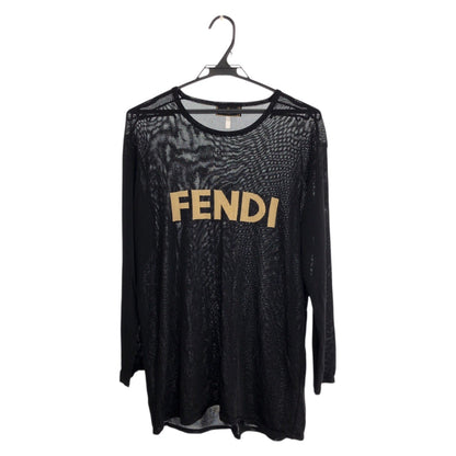フェンディ ポリエステル長袖Tシャツ