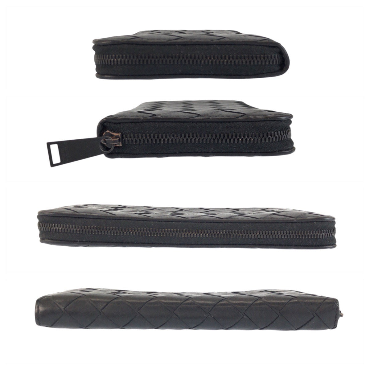 ボッテガヴェネタ イントレチャート レザー長財布