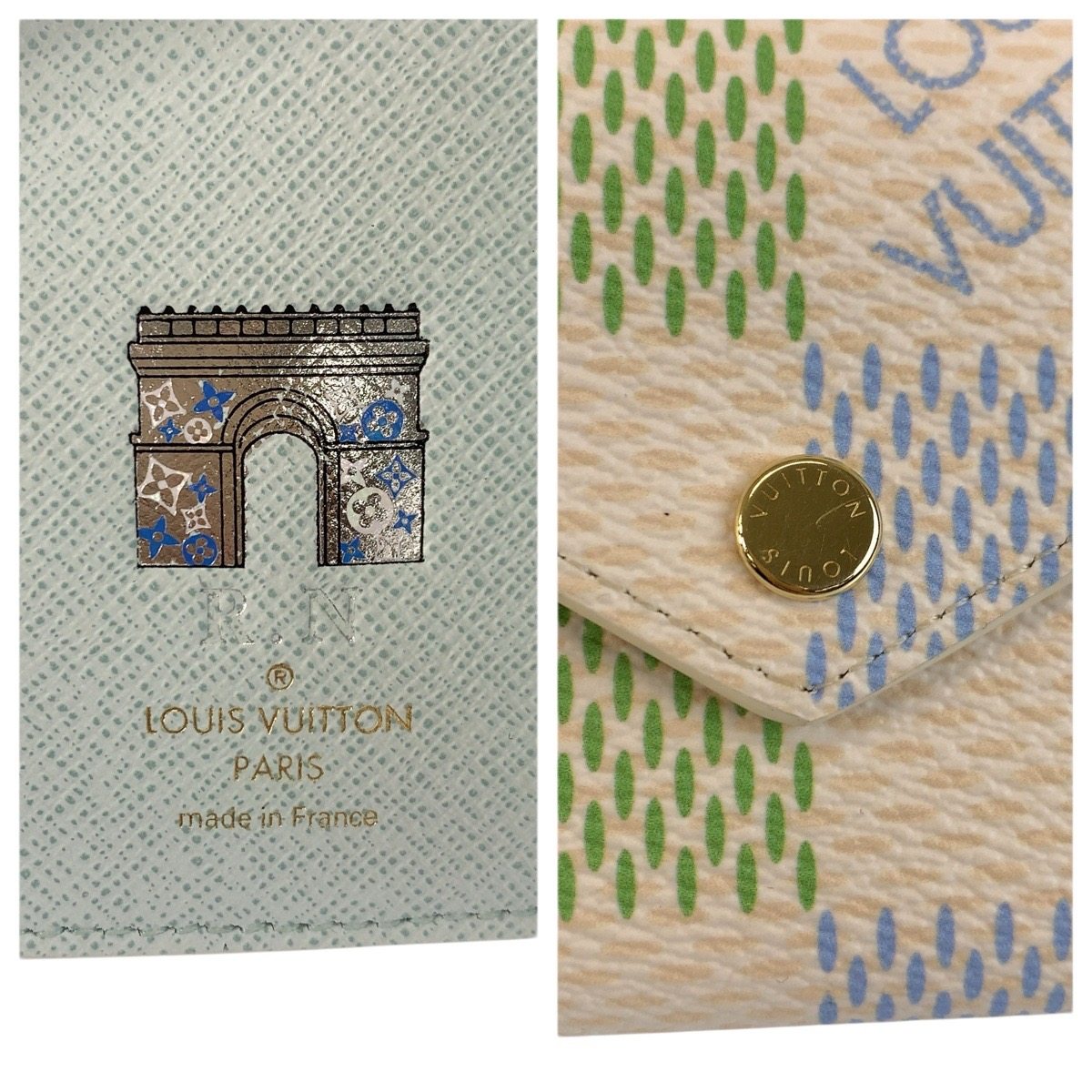 ルイヴィトン ポルトフォイユヴィクトリーヌ ダミエリシャス 財布