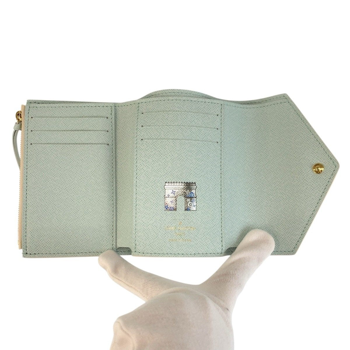 ルイヴィトン ポルトフォイユヴィクトリーヌ ダミエリシャス 財布