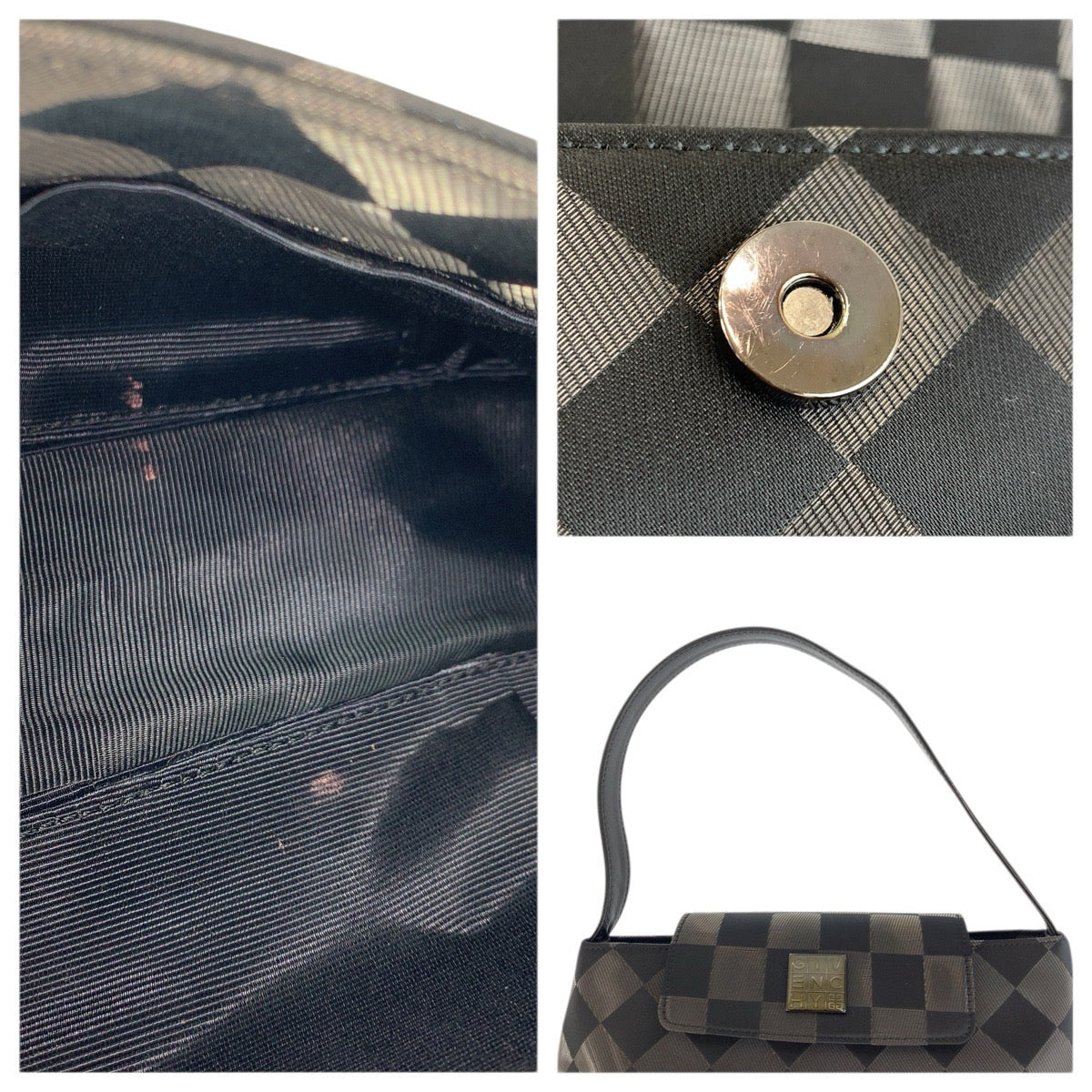 ジバンシィ ナイロン レザー2wayバッグ