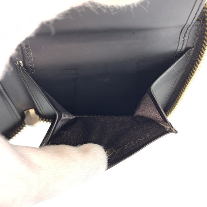 ブルガリ ロゴマニア デニムレザー 二つ折り財布