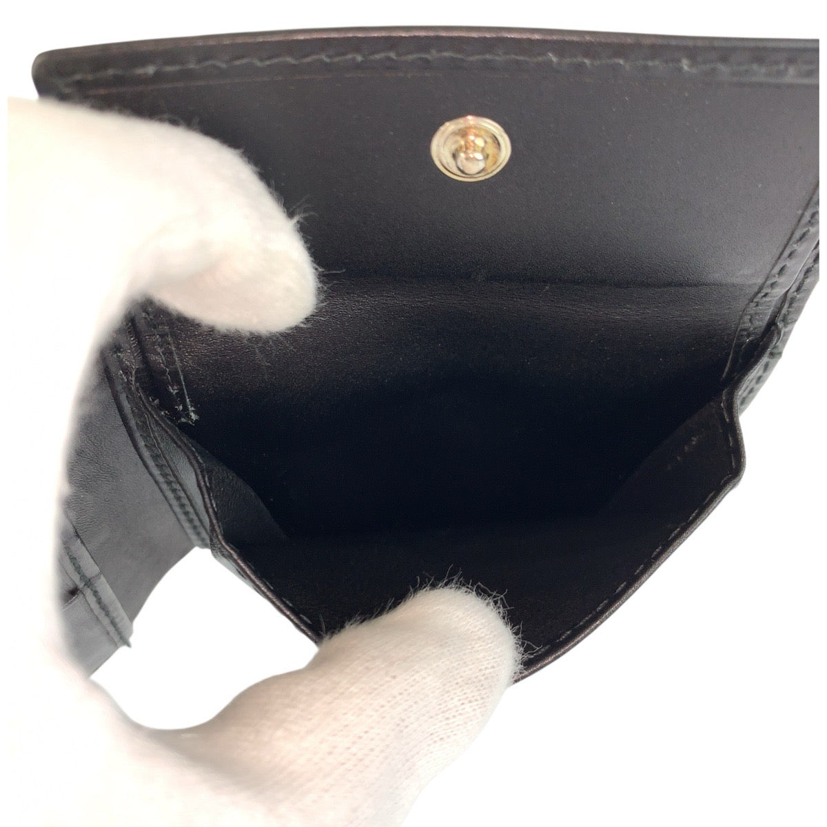 グッチ GGキャンバス 二つ折り財布