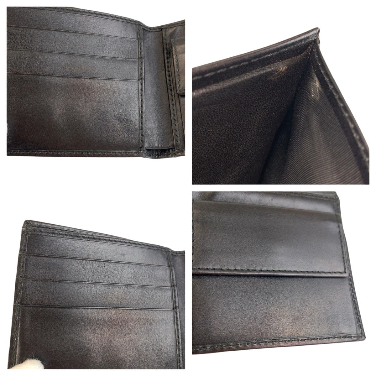 グッチ GGキャンバス 二つ折り財布
